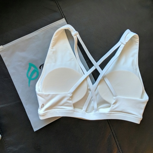 P'tula Veronica Embrace Sports Bra White Medium - Picture 4 of 4